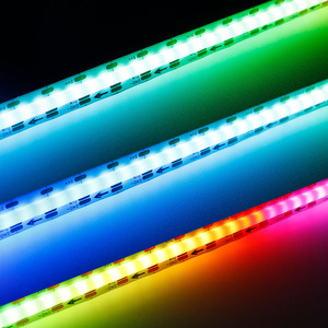 แถบไฟ LED อัจฉริยะแบบ WS2812B แยก WS2812 Rgbic 160/180/240Leds/พิกเซล/M DC5V - Product Image 1