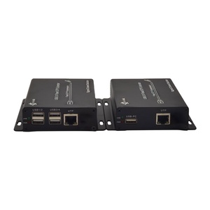 4端口USB 2.0通过UTP KVM扩展器支持各种USB设备键盘鼠标PC扩展器 - Product Image 1