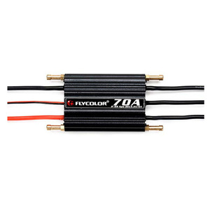 Flycolor 50A 70A 90A 120A150AブラシレスESC2-6SRCボートRCボート用BECシステム付き防水ESCプログラムカード