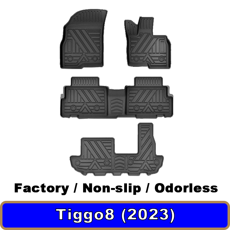 RHD For Chery Tiggo 8 2023 Car Mats