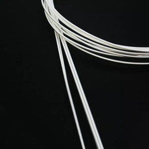 Juego de cuerdas de guitarra clásica plateada de nailon Normal al por mayor, cuerdas de guitarra de nailon para cables de instrumentos de cuerda