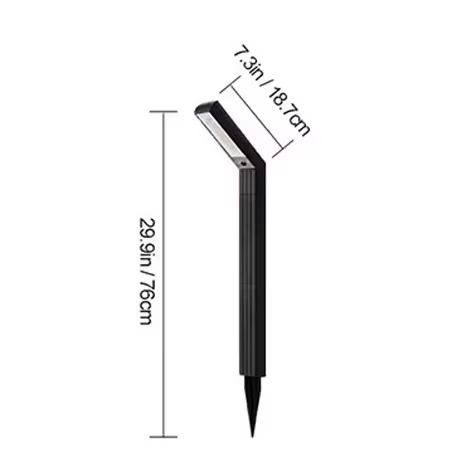 Hauteur : 760 mm blanc chaud