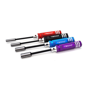 4PCS 4.0 5.5 7.0 8.0mm Box Hexagon Socket Nut Driver Wrench Repair Tool <strong>Kits</strong> for <strong>RC</strong> Model Car Boat Helicopter Drone Universal - Product Image 1