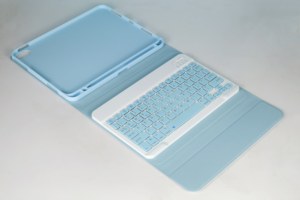 <strong>Wireless</strong> <strong>Keyboard</strong> Set <strong>Wireless</strong> <strong>Keyboard</strong> Round <strong>Keys</strong> <strong>Wireless</strong> <strong>Keyboard</strong> Folding Display for Laptop Mobile Phone - Product Image 5