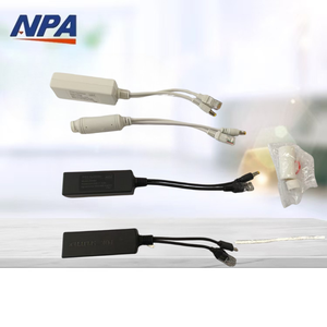 1A 2A 5V12V IEEE 802.3af Poe Splitter Cable Split PoE and <strong>LAN</strong> for Network Cameras PoE <strong>10</strong>/<strong>100M</strong> <strong>10</strong>/100/1000M Gigabit - Product Image 1