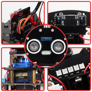 Smart Robot Car Kit für die Arduino-Programmierung Vollversion Starter Automation Kit für Arduino Educational Learning Set e-Manual