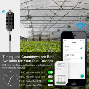 Tuya WiFi Smart Temperature Humidity Switch Module Sensor Dual Way <strong>Output</strong> <strong>Relay</strong> <strong>Wireless</strong> <strong>Controller</strong> - Product Image 5