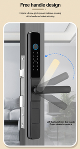 Kỹ thuật số khóa thông minh với chụp từ xa hẹp loại sinh trắc học vân tay thẻ nhớ dữ liệu lưu trữ tùy chọn - Product Image 2