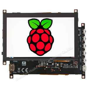 Raspberry Pi Touchscreen-Monitor 800*480 Ips Kapazitiver Touchscreen 5-Zoll-HD-MI Touch-LCD-Display mit VGA-und HD-MI anschlüssen