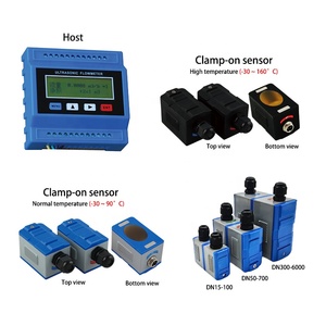 DN50ตัวหนีบท่อน้ำร้อน2นิ้วเครื่องวัดการไหลของน้ำอัลตราโซนิค RS485น้ำมันเชื้อเพลิงดีเซลดิจิตอลเซ็นเซอร์ข้อมูลท่อน้ำมันเชื้อเพลิง - Product Image 4