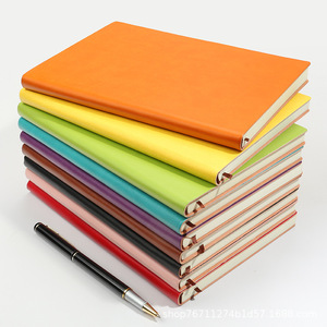 MOKA-Cuaderno personalizado A5 PU con tapa elástica, cuaderno diario con logotipo, planificador de tapa dura con bolígrafo y caja - Product Image 6
