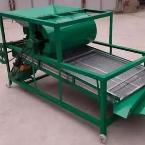 Macchina di Screening per finocchi di riso riso e sesamo 1000-1500 kg/h doppio strato che vibra grande macchina per smistare le impurità del tè