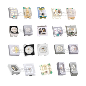 Programlanabilir SMD LED çip IC WS2812 WS2812B Flashing 13 yanıp renkli RGB kırmızı mavi yeşil 5050 4020 3535 3528 2835 2121 0807 0805 - Product Image 1