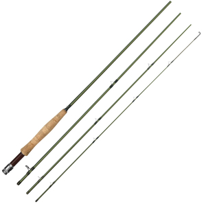 快速动作9英尺IM8 4pcs石墨飞钓鱼竿，带杆管 - Product Image 1