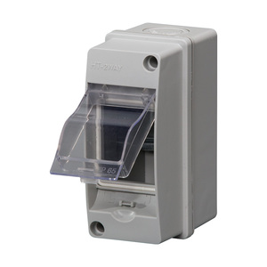 HT-2 2way 116*47 * 75mm配電ボックスABSエンクロージャーPCカバー防水配電ボックスエアスイッチボックス - Product Image 4