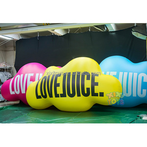 ステージデコレーション13フィートワイドインフレータブルハンギングクラウドモデル、イベント用天井ハンギングインフレータブルクラウドバルーン - Product Image 5