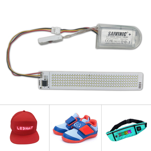 Controllo APP led Light scarpe indossabili running Message Display per berretto cappello scarpe vestiti scrolling flessibile led sign board - Product Image 1