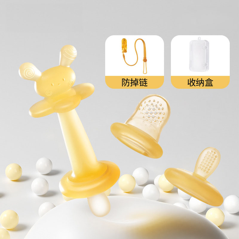 Teether+ storage box + anti-chain drop