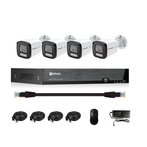 Hfwvision nhà PoE IP Hệ thống camera với mạng cáp 4 8 16 <span class=keywords><strong>k</strong></span>ênh mạng 8MP 4k POE NVR <span class=keywords><strong>Kit</strong></span> - Product Image 3