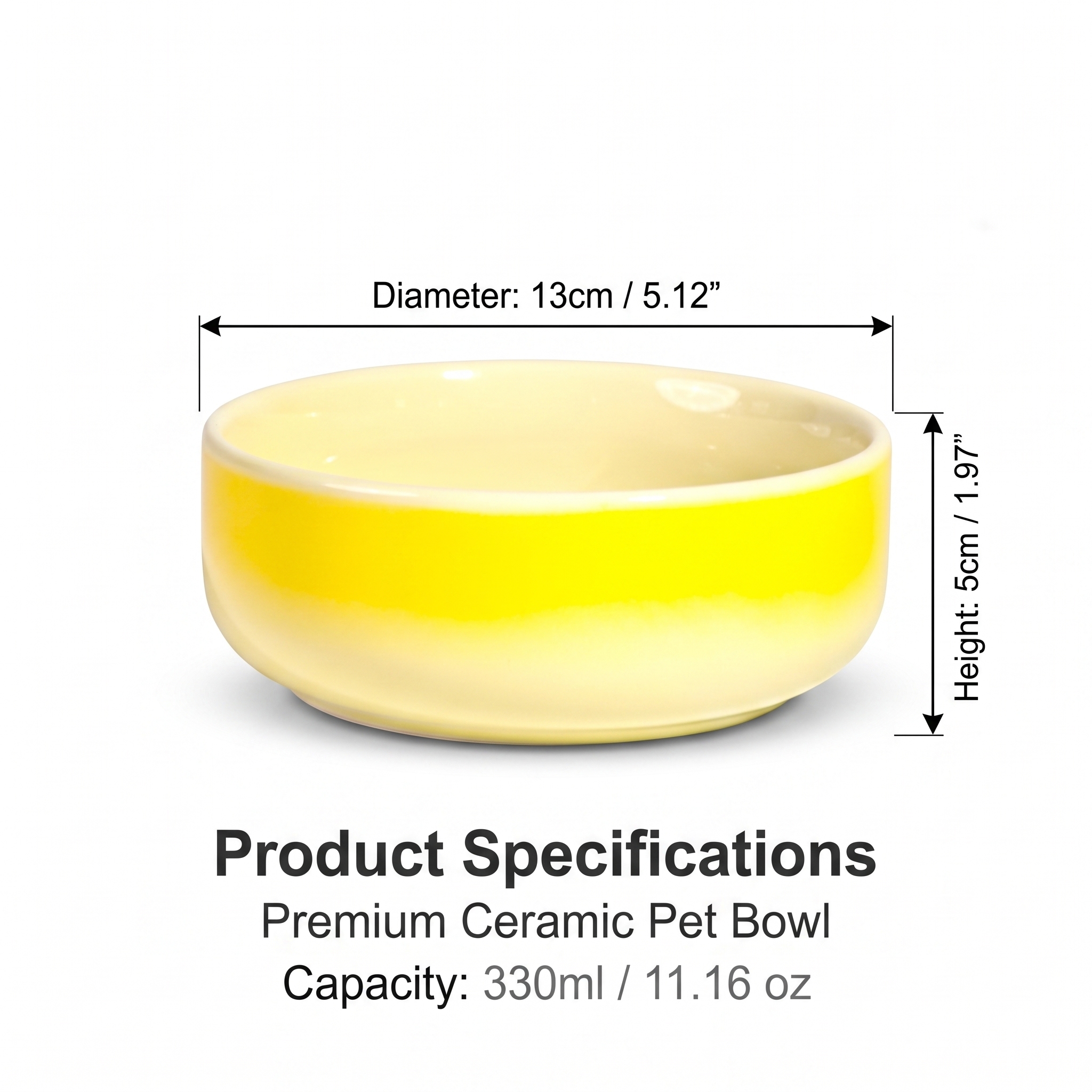 Crema amarilla degradada