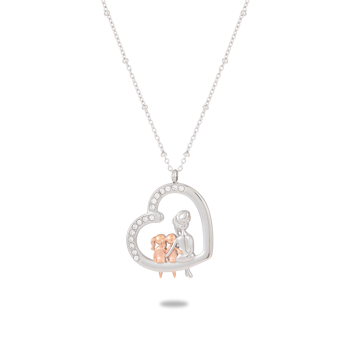 NMSN-A1410-6-silver avec or rose