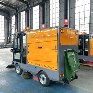 Ngoài trời công nghiệp đường phố làm sạch xe cát lá bụi thu thập chân không điện Trung Quốc Chất lượng cao quét - Product Image 4