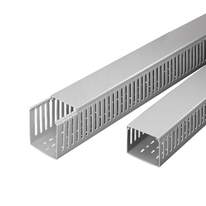 <strong>Free</strong> Samples Provided,Heat Resistance and Good Insulation for Safety Using Wiring Ducts,Multi Color Pvc Slot Cable <strong>Trunking</strong> - Product Image 2