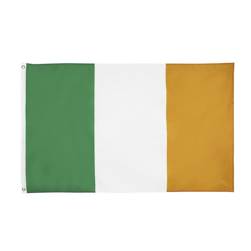 Logo personnalisé 90x150cm Drapeau volant Drapeaux irlandais Drapeau d'Irlande du Nord