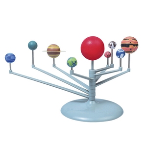 Güneş sistemi dokuz gezegen modeli DIY montaj kiti eğitici plastik Planetarium oyuncak ebeveyn-çocuk etkileşimi için kids 'oyuncak - Product Image 3