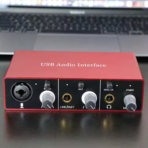 Wholesale Full Set Power Mixer Professional Studio Recording Sound Card Price Usb Audio Interface - Product Image 5