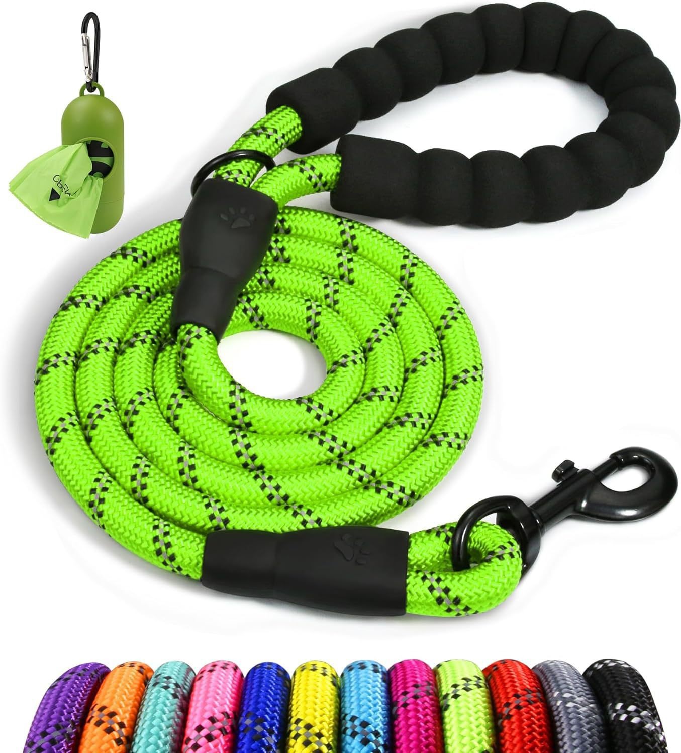 Vert - sans sacs à crottes