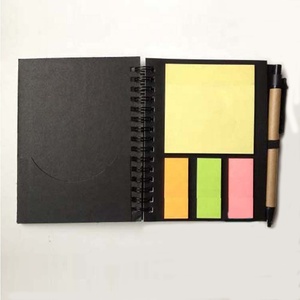 Custom Cover stampa taccuino copertina in cartone Note adesive combinazione di taccuini con penna per uso quotidiano in ufficio - Product Image 2