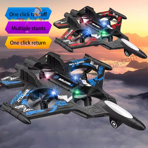 <span class=keywords><strong>EP</strong></span>デュアルリモートコントロールRC飛行機イージーフライEPP航空機重力誘導2速障害物回避ヘリコプター玩具