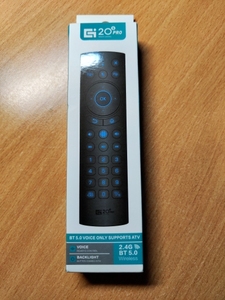 G20BTS Plus Backlit BT5.0 Air Mouse with Voice <strong>Remote</strong> Universal 2.4G <strong>IR</strong> Learning for Android TV Box