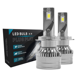 カーリファインX3C 60W 12000LM LEDライトH4バルブフォグライトランプH7 LEDヘッドライトH11 9005 9006 9004 9007 5202 12V LEDヘッドライト電球 - Product Image 1