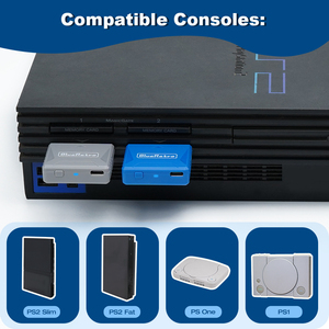 PS1 PS One PS2 için RetroScaler Mini Blueretro alıcı adaptörü 8 PS4 PS4 PS5 Xbox serisi X kablosuz denetleyici ile uyumlu - Product Image 2