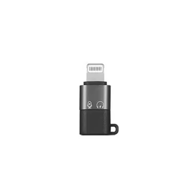 Adaptador de interfaz negro para iPhone