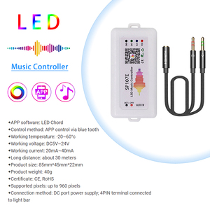 Controlador LED Fantasy RGB SP107E: iluminación dinámica, control de precisión para entretenimiento en el hogar e iluminación de eventos - Product Image 2