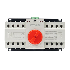 Çift güç otomatik Transfer anahtarı 2P4P 63A 125A mikro çift güç kaynağı 3P4PATS bekleme güç transferi anahtarı - Product Image 1