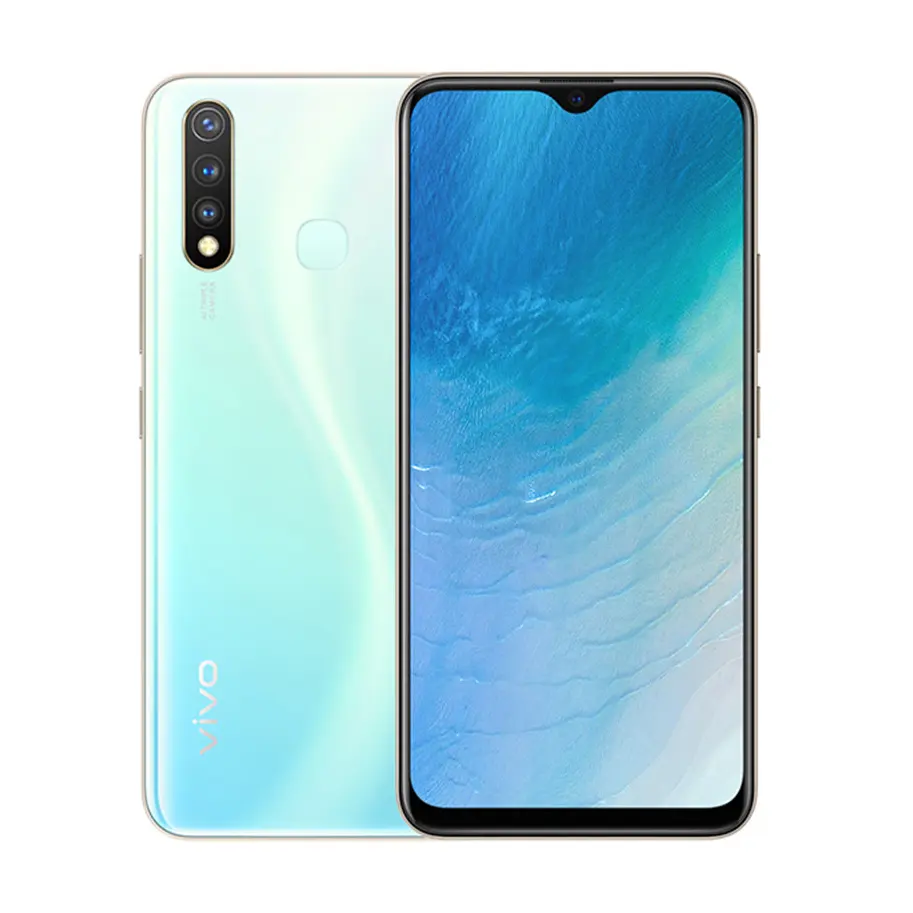 סיטונאי VIVO Y19 128GB כרטיס כפול 4G LTE מסך גדול טלפון משומש נייד 3g y 4g סמארטפון los טלפונים mviles