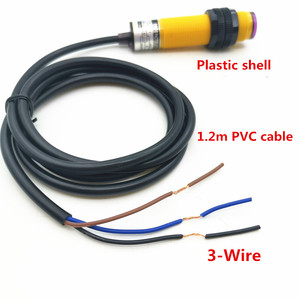 PNP NO IP67調整可能な赤外線障害物回避光電センサー近接スイッチ検出距離7-E3F-DS30P1 - Product Image 2