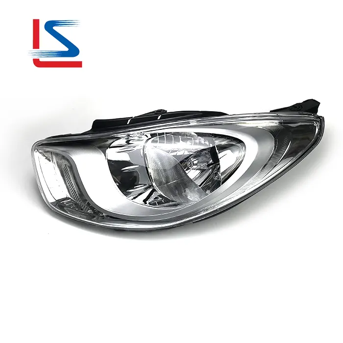 La cabeza de la lámpara 221-1159 para hyundai I10 2011 2012 luz halógena modelo faros partes R 92102-0X120 L 92101-0X120