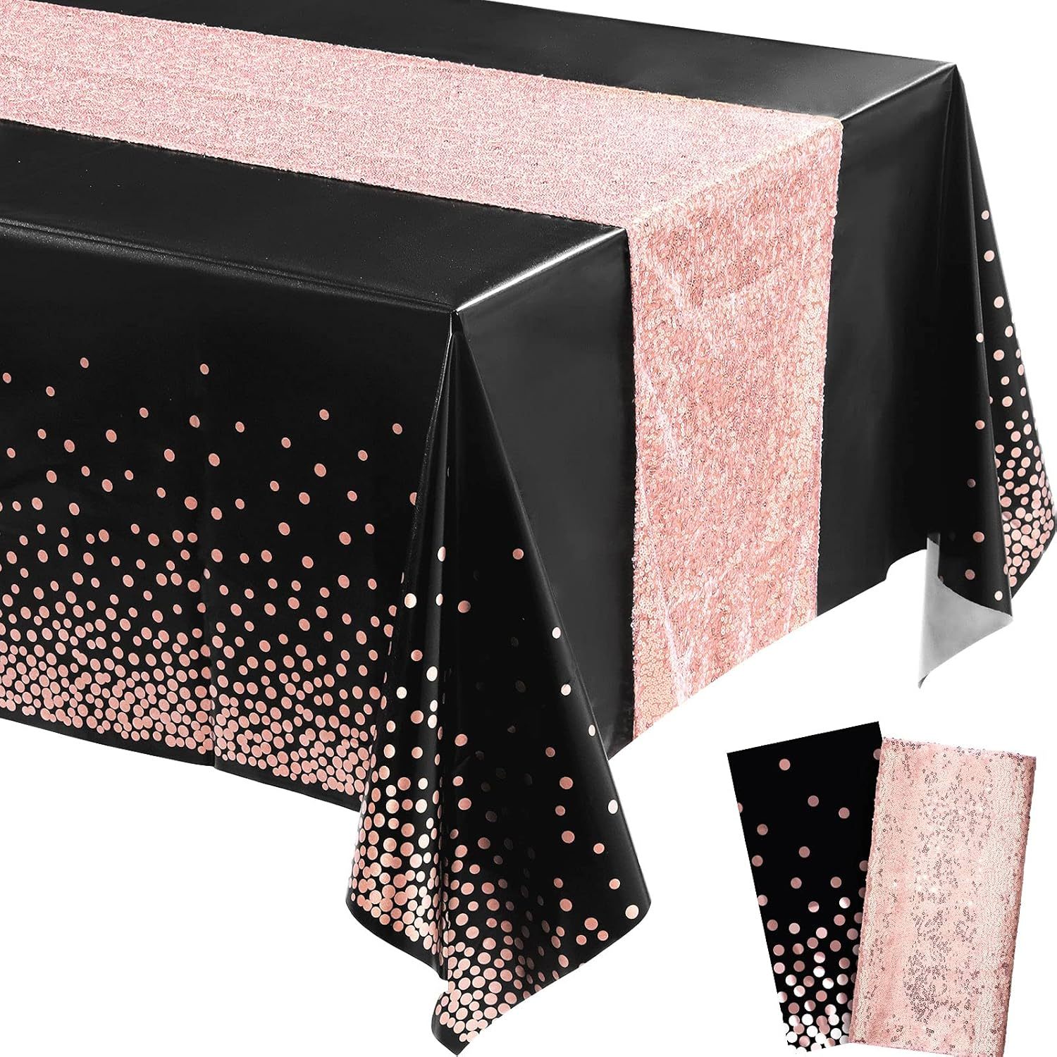 Black and Pink