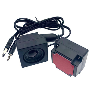 1 par de altavoces Mini para ordenador, altavoces con cable USB, altavoz envolvente de sonido estéreo Universal para ordenador, portátil y portátil - Product Image 3