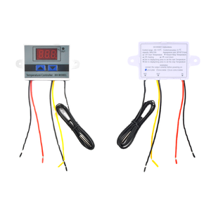 Controlador de temperatura del enfriador de agua, interruptor de termostato de nevera de 12V/24V/110V 220V, Sensor de calentamiento de agua para ventilador de 12V - Product Image 1