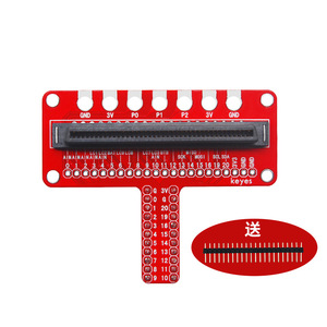 AIsmartlink Breakout-Modul Erweiterungs modul Python-Programmier entwicklung rot Microbit BBC-Erweiterungs modul platine - Product Image 3