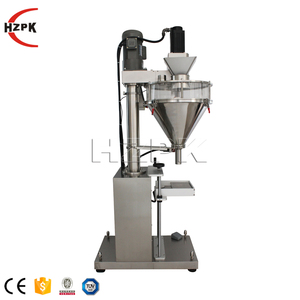 HZPK HZF-B yarı otomatik toz dolum makinası tartı burgu dolgu baharat için süt tozu - Product Image 4