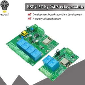 WGZX ESP8266 Drahtloses WIFI-Relais modul 8-Kanal ESP-12F Wifi-Entwicklungs platine mit AC/DC 5V/7-28V/5-80V Netzteil - Product Image 5