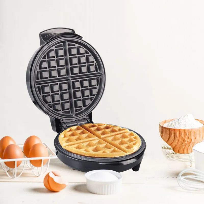 3 in 1 Waffle Cake Maker Small Egg Waffle Machine Cute Electric Mini Waffle Donut Maker With Cool Touch Handle