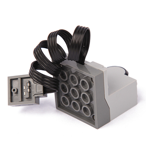 Juego de bloques de construcción modelo Eletronic V2 para niños, juguete de construcción con mando a distancia, funciones eléctricas, receptor remoto IR, modelo n. ° 8884